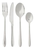 HEMA 16-delige bestekset Bari (zilver) - thumbnail