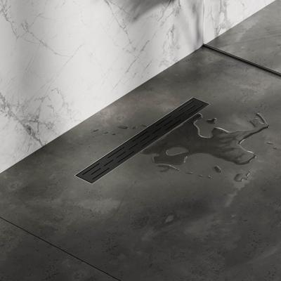 Douchegoot Brauer StanDrain 60x7 cm Zwart Vloerflens Inclusief Kunststof Sifon Verstelbare Poten Brauer Douchegoot Brauer StanDrain 60x7 cm Zwart Vloerflens Inclusief Kunststof Sifon Verstelbare Poten Brauer