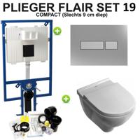 Plieger Flair Compact O'novo set19 Chroom/ Matchroom (meerprijs €30,00) - thumbnail