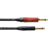 Cordial 11224 Jackplug Instrumenten Aansluitkabel [1x Jackplug male 6,3 mm (mono) - 1x Jackplug male 6,3 mm (mono)] 6 m Zwart - thumbnail