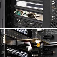 StarTech.com 2-Port PCI Express 2 poorten Seriële interfacekaart RS232 PCIe x1 - thumbnail