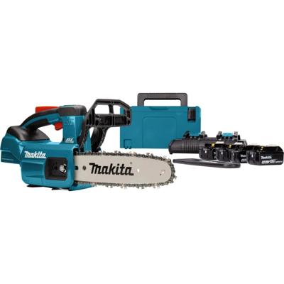 Makita DUC254PT4J Accu Tophandle Kettingzaag 25cm 18V 5.0Ah met Mbox Makita DUC254PT4J Accu Tophandle Kettingzaag 25cm 18V 5.0Ah met Mbox