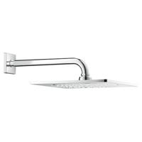 GROHE Rainshower F-series 10 Hoofddouche - 25.4x25.4cm - 1 straalsoort - wandarm 28.6cm - chroom 26070000 - thumbnail