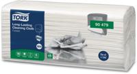 Tork Long Lasting poetspapier, gevouwen, W4, 90 vellen, pak van 4 stuks - thumbnail