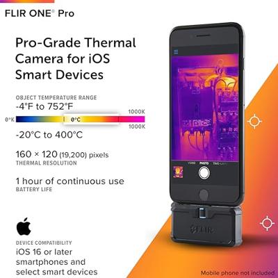 FLIR one pro warmtebeeldcamera voor ios - thumbnail