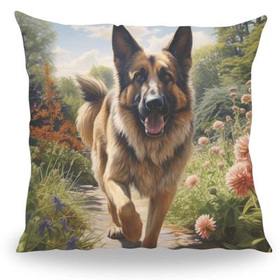 Kussen - Huisdier Portret - Duitse Herder 1 - Pillow Buddies