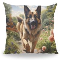 Kussen - Huisdier Portret - Duitse Herder 1 - Pillow Buddies - thumbnail
