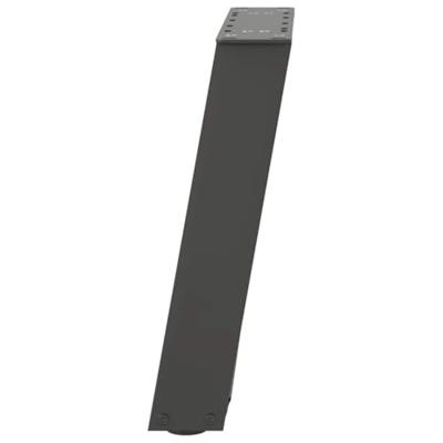Salontafelpoten 2 st U-vormig 38x(42-43) cm staal antraciet