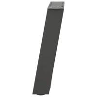 Salontafelpoten 2 st U-vormig 38x(42-43) cm staal antraciet - thumbnail