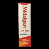 Midalgan 4-in-1 Gel met Ibuprofen 5% - thumbnail
