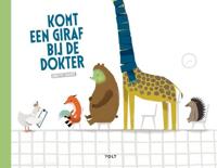 Komt een giraf bij de dokter (Hardback) - thumbnail
