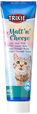 Trixie Malt&apos;n&apos;Cheese Anti-Haarbal kattensnack 100 gram - thumbnail