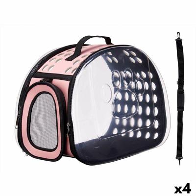 Draagmand Mascow Roze Plastic 43 x 20 x 33 cm 43 x 33 x 4 cm (4 Stuks)