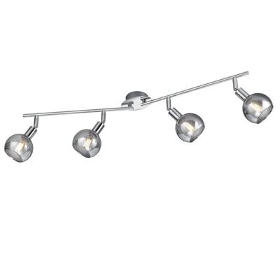 Trio Plafondlamp ChroomBrest 4-lichts verstelbaar - R80594006
