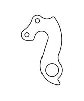 Union derailleurpad gh-043 met schroefset m4x0.7 - thumbnail