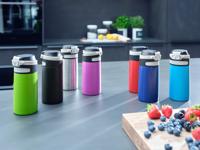 Leifheit 3243 flip isoleerbeker 350 ml zwart - thumbnail