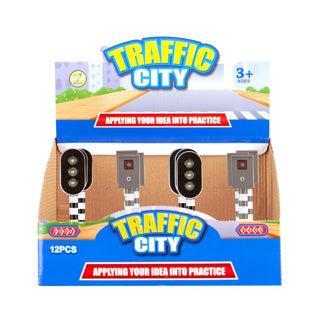 Stoplicht of Flitspaal Met Licht En Geluid