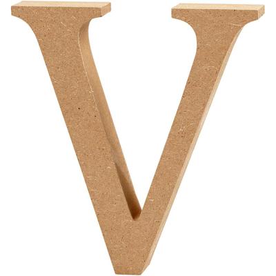 Creativ Company Letter, v, h: 8 cm, dikte 1,5 cm, 1 stuk