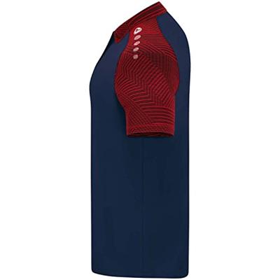 JAKO 6322 Polo Performance - Marine/Rood - XL