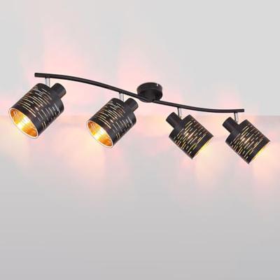 Globo Plafondlamp zwartTunno 4-lichts - 15342-4