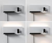 Paulmann Serra 71102 Wandlamp 5.5 W LED Wit (mat), Zwart (mat) - thumbnail