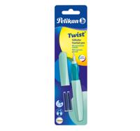 Pelikan Twist vulpen, op blister, groen (Neo Mint) - thumbnail
