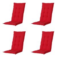 Kussen lage rug Panama rood 105 cm x 50 cm (4 stuks) Madison - Madison - thumbnail