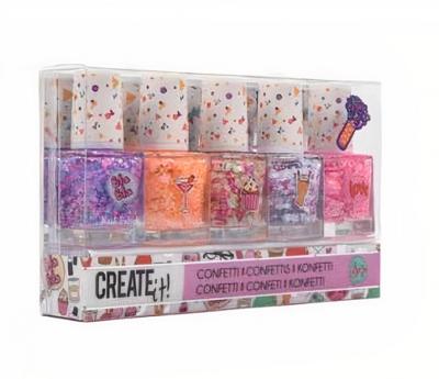 Create It Confetti Nagellak 5 Stuks Create It Confetti Nagellak 5 Stuks