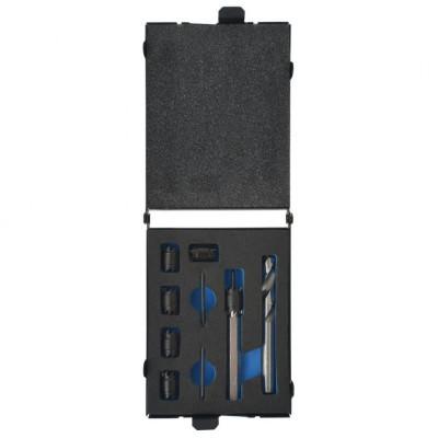 vidaXL 9-delige Puntlasfrees- en boorbitset HSS