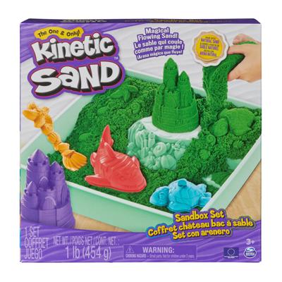 Kinetic Sand Sand Box Groen