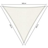 Driehoek schaduwdoek 4,00x4,00x4,00 m Arctic White Shadow Comfort - Shadow comfort - thumbnail