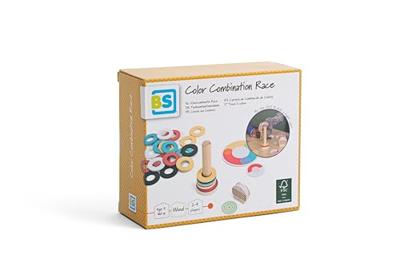 BS Toys kleurcombinatie race spel