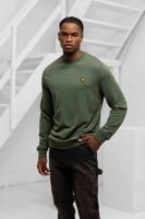 Lyle & Scott Neck Fly Fleece Sweater Heren Groen - Maat L - Kleur: Groen | Soccerfanshop - thumbnail