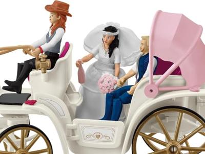 Schleich horse club trouwkoets 42641 - thumbnail