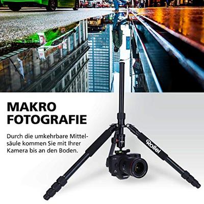 Rollei C5i Aluminum Tripod V2 - Zwart Rollei C5i Aluminum Tripod V2 - Zwart