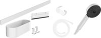 Hansgrohe Bundelset Handdouche WallStoris Glijstang en Opbergset Mat Wit - thumbnail