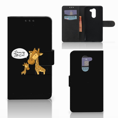 Huawei Honor 6X Leuk Hoesje Giraffe Huawei Honor 6X Leuk Hoesje Giraffe
