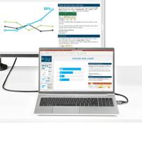 High Speed HDMI-Kabel Startech HDMM21V50CM 50 cm Zwart Grijs - thumbnail