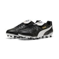 PUMA King Top Gras / Kunstgras Voetbalschoenen (MG) Zwart Goud Wit - thumbnail
