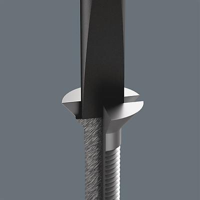 Wera 2035 Elektronica en fijnmechanica Platte schroevendraaier Kopbreedte: 0.8 mm Koplengte: 40 mm