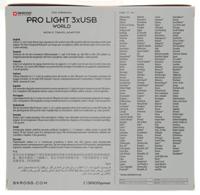 Skross 1302555 Reisstekker Pro Light 3xUSB World - thumbnail