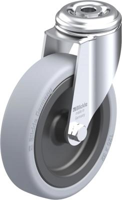 Blickle LKRA-VPA 126G Zwenkwiel Wieldiameter: 125 mm Draagvermogen (max.): 120 kg 1 stuk(s)