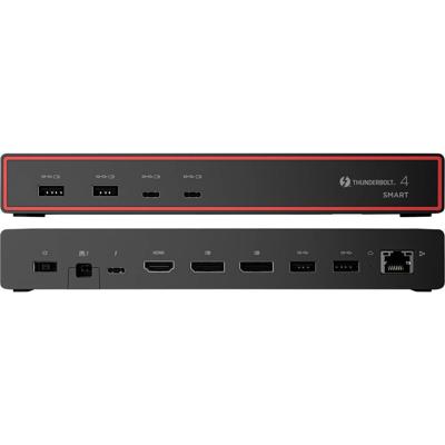 Lenovo ThinkPad Smart Dock 7500 Gen 2 Thunderbolt 4 dockingstation Incl. Kensington-slot, Ondersteunt 8K@30 Hz (1x) / 4K@30Hz (2x), USB-C Power Delivery