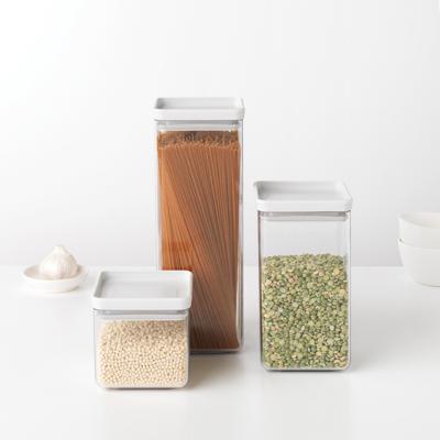 Brabantia Tasty+ voorraadbus 0.7 liter lichtgrijs Brabantia Tasty+ voorraadbus 0.7 liter lichtgrijs