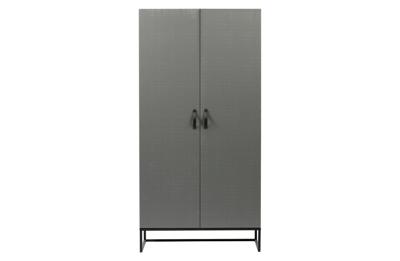 WOOOD Kledingkast 'Morris' 195 x 100cm, kleur Leem WOOOD Kledingkast 'Morris' 195 x 100cm, kleur Leem