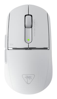 Turtle Beach Burst II Pro Wit draadloze esports gamingmuis met 8K polling, ultralicht 57 gram, batterijduur 150 uur, optische schakelaars, 30K DPI optische sensor en 8 programmeerbare ingangen voor PC
