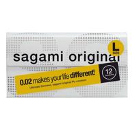 Sagami Original 0.02 - ultradunne latexvrij 58mm- Maat L - thumbnail