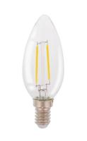 HQ lfe14cand001 led retro filament lamp e14 kaars 2 w 210 lm 2700 k - thumbnail