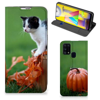 Samsung Galaxy M31 | Hoesje maken | Kitten Samsung Galaxy M31 | Hoesje maken | Kitten