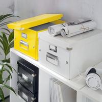 Leitz Click And Store Opbergdoos A4, 60440016, medium - geel - thumbnail